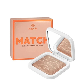 Запечений бронзер MATCH Radiant Baked Bronzer Bogenia BG670 №001, 10 г (4823124404501)