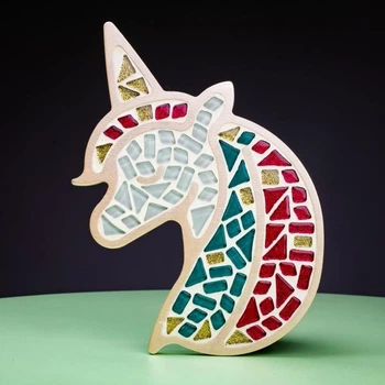 Набор для стеклянной мозаики Mosaaro Единорог (MA2002) 5249894