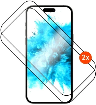 Набір захисного скла Fixed Full Cover для смартфона Apple iPhone 17 Pro Max 2 шт Black (FIXGFADA-1603-BK)