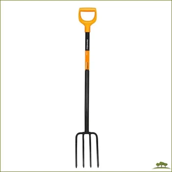 Садові вила Fiskars Solid для зручного догляду за садом