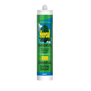Силікон універсальний Hercul Universal 280 мл / 325 г прозорий
