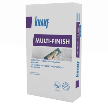 Шпаклівка Knauf Мультифініш 2 кг фасування ПЕ пакет