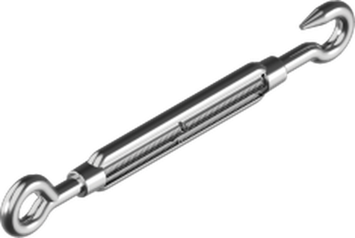 Стяжка кована Apro М10*125 гак/кільце талпер