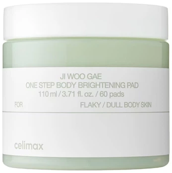 Пади освітлюючі для тіла Ji Woo Gae One Step Body Brightening Pad Celimax, 60 шт