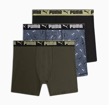 Чоловічі труси-боксери Puma, набір 3 шт. S (Різні кольори) (94295601)