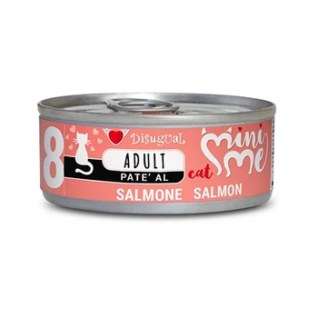 Влажный корм для котов Беззерновой Паштет из Лосося Disugual Mini Me Cat 96% Protein Salmon 85 г