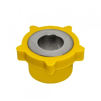 Колпак для курения шестерёнка из композита 1,5см №5 Yellow (15685)