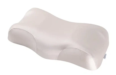 Подушка ортопедическая от морщин сна и утренней отечности Beauty Balance Memory Foam Шелк Бежевый