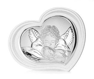 Срібна ікона "Ангел Охоронець" 11х8см Valenti & Co. (81305 2L)