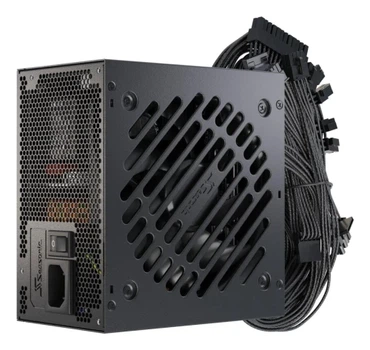 Блок живлення 650 Вт, Seasonic Core BC ATX 3.1, Black, 80+ Bronze, Active PFC, 12 см HDB, 1xMolex / 2xSATA / 2x6+2-pin / 2x4+4-pin / 1x20+4-pin, захист OCP/OPP/OTP/OVP/SCP/UVP (CORE BC-650 ATX31)