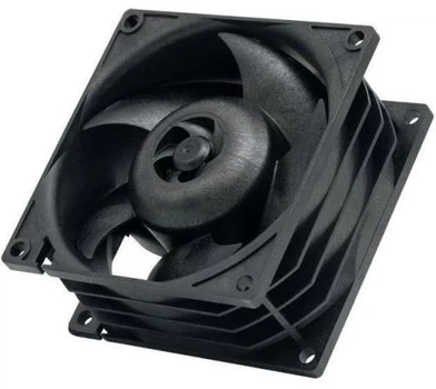 Вентилятор 80 мм, Arctic S8038-7K, Black, 80х80х38 мм, 500-7000 об/хв, 4-pin (PWM, 30 см), подвійний шарикопідшипник (ACFAN00288A)