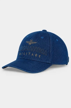 Бейсболка джинсова Aeronautica Militare 9084