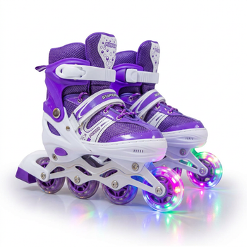 Детские раздвижные ролики SP-Sport 4911 размер 35-38 Purple