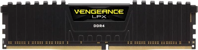 Оперативна пам'ять Corsair DDR4-2400 16384MB PC4-19200 Vengeance LPX Black (CMK16GX4M1A2400C16)
