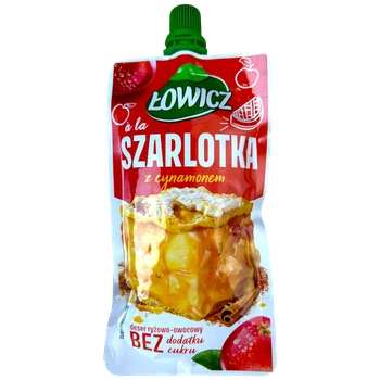 Пюре LOWICZ рисово-фруктове яблучний пиріг 100 г