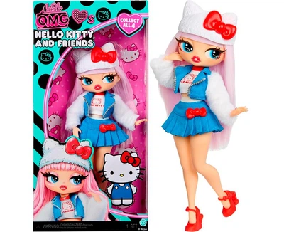 Кукла LOL Surprise OMG Hello Kitty and Friend Hello Kitty - ЛОЛ Сюрприз Хеллоу Китти и друзья Хеллоу Китти (249870) - игровой набор MGA