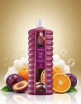 Піна для ванни Avon Senses «Пряна слива» з ароматом томленої сливи і пряного апельсина, 1000 мл