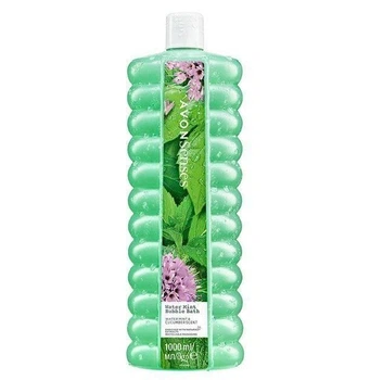 Піна для ванни Avon Senses Water Mint Bubble Bath Water Mint & Cucumber Skent М'ятна свіжість з м'ятою та огірком 1000 мл
