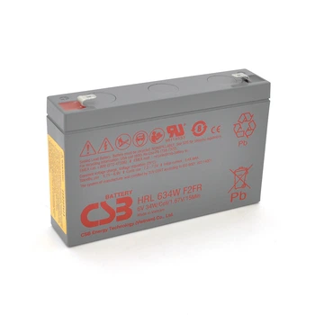 Аккумуляторная батарея CSB HRL634WF2FR 6V 9Ah