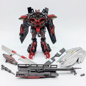 Игрушка-трансформер Сентинел Прайм Baiwei TW-1024 Supreme Leader (18 см) — Пожарная машина Автобот с оружием и щитом