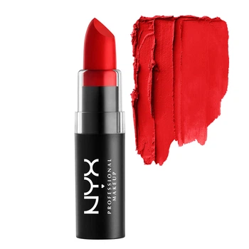 Губная помада с матовым финишем NYX Professional Makeup Matte Lipstick MLS08 Pure Red (4.5 г)