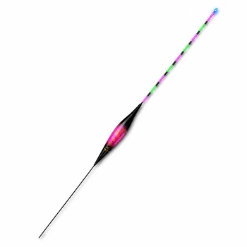Светодиодный поплавок LED Herabuna HD-05 с датчиком поклевки и многоцветной подсветкой для ночной ловли, 2.5g (10945)