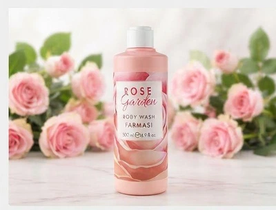 Шампунь, пена, гель для душа 3 в 1 "Розовый сад", Farmasi, 500 ml