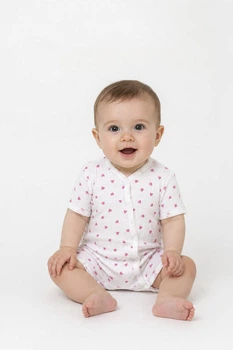 Пісочник мусліновий Babykroha у рожеве серце. 56 см (55437)