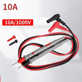 Щупы для мультиметра, тестера CAT-III 1000В 10А короткие толстые
