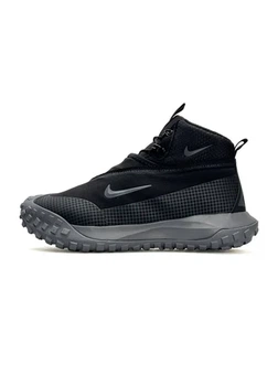 Кросівки чоловічі зимові ACG Mountain Fly High Fur Black Grey 44 (28,5см ) ( A4840)