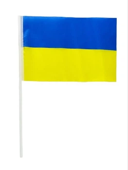 Прапорець 14 х 21см Жовто-блакитний Unison (780010)