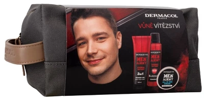 Zestaw kosmetyków pielęgnacyjnych Dermacol Men Agent Krem uniwersalny 50 ml + Żel pod prysznic Eternal Victory 3 w 1 250 ml + Dezodorant Eternal Victory 150 ml (8595003134101)