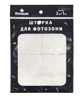 Фотозона 2м х 1м, "Квадрат" белая Белый Pelican (872220)