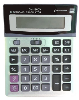 Калькулятор настольный, офисный DM 1200V