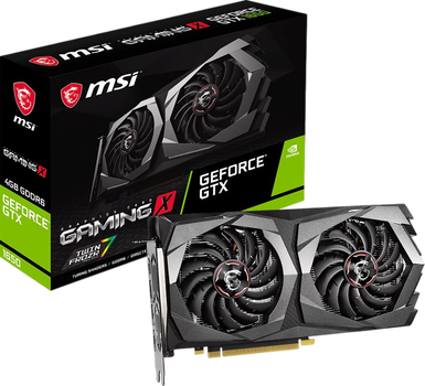 Видеокарта GeForce GTX 1650 4GB MSI Gaming X D6 (GTX 1650 D6 GAMING X) Б/У