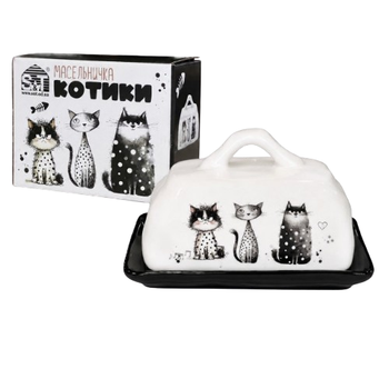 Маслянка Котики 16*13*10см 700-02-23 S&T