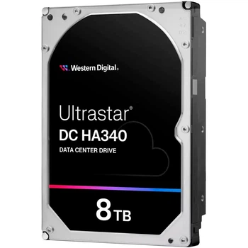 Жесткий диск для сервера Western Digital HDD 3.5 8TB WD Ultrastar DC HA340 Server 256MB 7200 RPM SATA (WUS721208BLE6L4)