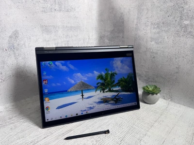 Ноутбук Lenovo Thinkpad X380 Yoga сенсорний трансформер \ 13.3" Full HD IPS \ i5-8350U \ 8 GB RAM \ 256 GB SSD \ Windows 11\ для роботи та навчання \ Легкий і надійний \ Гравіювання клавіатури в подарунок - Refurbished