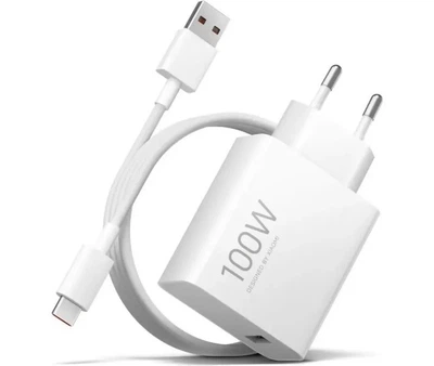 Зарядний пристрій Xiaomi 100W Charging Combo набір блок і кабель (BHR095VEU) білий