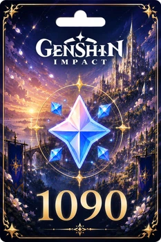 Поповнення Genshin Impact на 1090 (980+110) кристалів Створення за UID