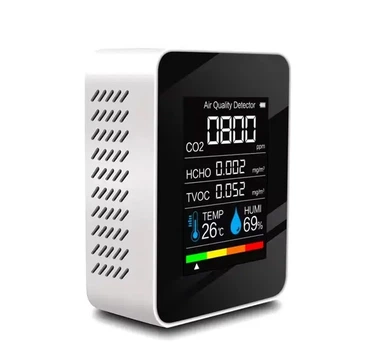 Монітор якості повітря GRILLI 5в1 White 777664 Код: 013477
