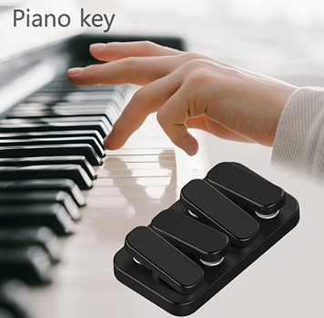 Магнітний слайдер Piano Key заспокійлива металева іграшка фіджет, подарунок для дорослого Чорний