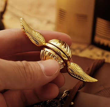 Антистрес спіннер Golden Snitch металева іграшка фіджет
