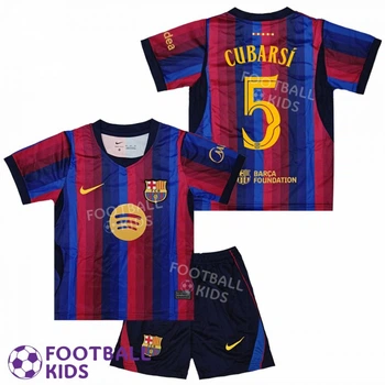 Футбольная форма для детей Barcelona CUBARSÍ 5 Барселона 2027 Home 135-145 см (set47821-138619-4)