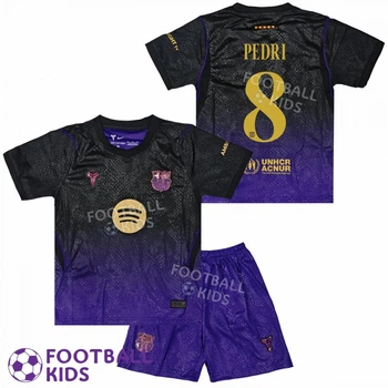 Футбольная форма для детей Barcelona PEDRI 8 FC Barcelona x Kobe Bryant 2027 Away 145-155 см (set4897-138725-4)