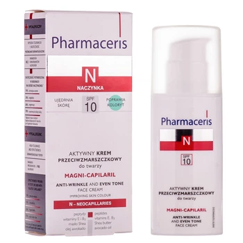 Крем для лица Pharmaceris N Magni-Сapilaril SPF10 активный против морщин 50 мл