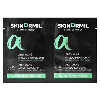 Маска-скраб 2в1 Skinormil АнтиАкне 2 штуки по 10 мл