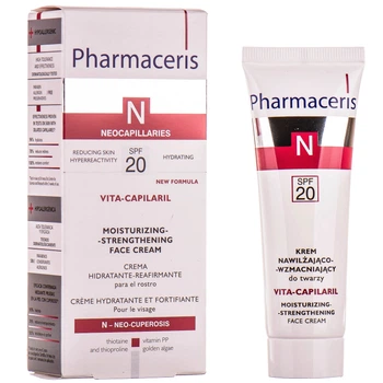 Крем для лица Pharmaceris N Vita-Сapilaril SPF20 увлажняющий укрепляющий 50 мл