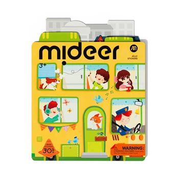 Многоразовые наклейки Транспорт Mideer toys CT0611