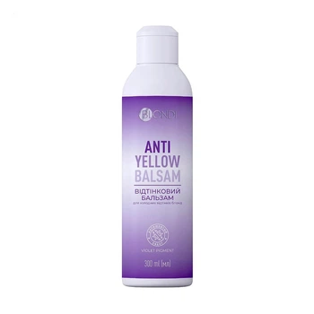 Оттеночный бальзам Unic Blondi Antiyellow Balm для холодных оттенков блонд 300мл